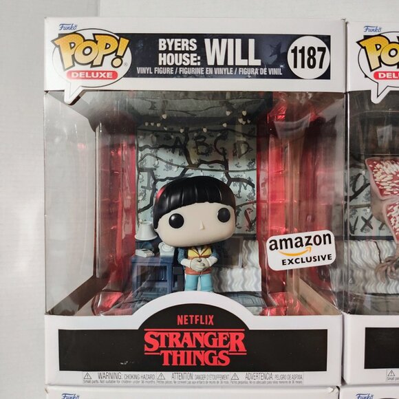 Funko Pop! Stranger Things - Byers House Set: Will, Demogorgon, Eleven & Hopper - Picture 4 of 16